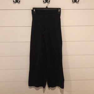 Athlete wide leg athletic pant